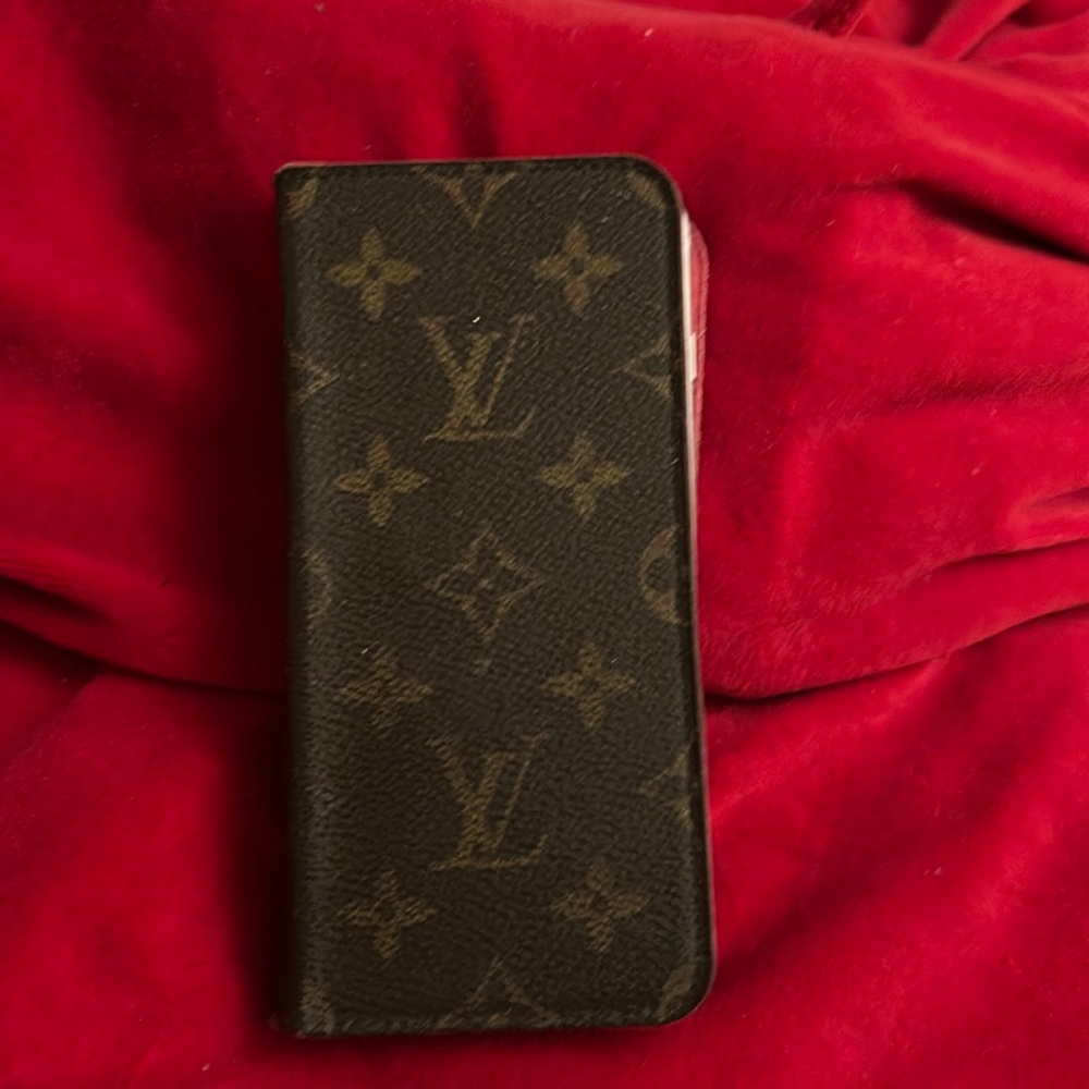 Louis Vuitton leather iPhone  case